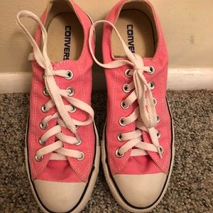 Adorable Pink Converse Like New!